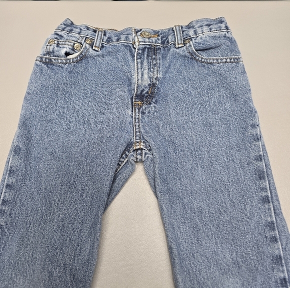 faded glory light wash denim jeans girls size 7 - Picture 2 of 8